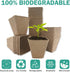JOYSEUS 3.25" Seed Starter Pots, Organic Planting Peat Pots for Indoor Garden Seedling, 30 Pcs 100% Eco-Friendly and Biodegradable for Seed Germin...