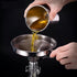 Kitchen Funnel for Filling Bottles, 5 Inch 18/8 Stainless Steel Funnel, Kitchen Gadgets Cooking Oil Food Funnel with Strainer for Fryer Oil Grease...