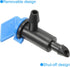 30 Pack Flag Dripper - Garden Irrigation System, Removable & Flow Control & Drip Emitter, Apply to Lawn Trees (2 Gallon Per Hour, Blue Black)...