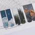 24 Pieces Bookmark, Magnetic Book Markers Landscape Magnetic Bookmarks Magnet Page Markers Set Assorted Book Marks for Students Reading (QS101)...