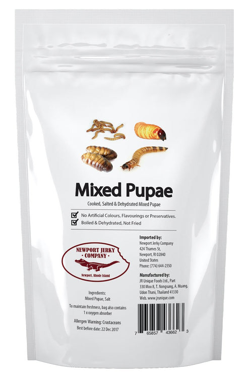 Newport Jerky Company Edible Insects (Mixed Pupae)...