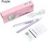 4 Colors 2 in 1 Mini Hair Straightener 3D Floating Plate Does Not Hurt Hair Ceramic Tourmaline Plate Beauty Flat Iron Heating Curling Iron()...