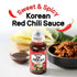 JJ International Korean Sweet and Spicy Red Chili Sauce, Gochujang Wing Sauce (260ml)...