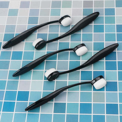 5 Pack Blending Brushes for Card Making Art Blending Tools Blender Brush Ink Blending Brushes for Crafts Black...