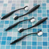 5 Pack Blending Brushes for Card Making Art Blending Tools Blender Brush Ink Blending Brushes for Crafts Black...