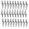 25PCS Insulated Mini Test Alligator Clip 10mm Insulated Safety Test Leads Alligator Clips Plug Connectors Heavy-Duty Insulated Alligator Clips...
