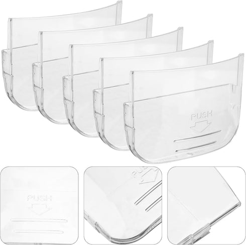 5pcs Rice Cooker Water Box Plastic Drinking Glasses Clear Drinking Cups Clear Plastic Cup Transparency Condensation Collector Rice Cooker Accessor...