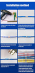 Anlin 250 Pcs Solder Seal Wire Connectors, Heat Shrink Butt Connectors, Waterproof and Insulated Electrical Wire Terminals, Butt Splice (250PCS)...