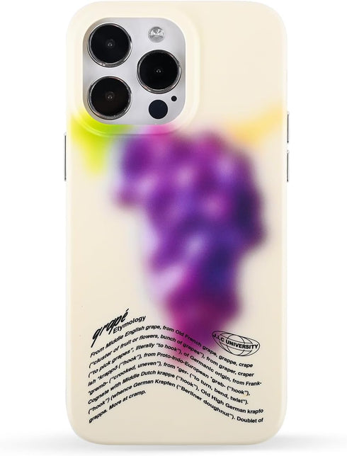 Designer Fruits Cartoon Phone Case Compatible with iPhone 13/14/15 Pro Max, Anti-Yellowing Scratch-Resistant and Shockproof Case......