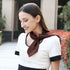 AOLIGE Scarf Satin Square Neck hair scarfs for Women 27" x 27"...