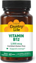 Country Life Vitamin B-12, 1000 mcg, 60 Tablets...