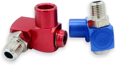4Pcs 360 Degree Swivel Air Hose Connector 1/4” Industrial Air Fittings and Pneumatic Tool Adapter Air Hose Joint Coupler...