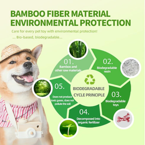 Dog Chew Toy for Aggressive Chewers Large Breed - Tough Durable Dog Toys for Medium/Large Dogs - Indestructible Natural Rubber Bone Toys for Teeth...