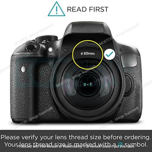 MOSTOS ; Brings Superior® - 62mm Lens Cap for Nikon AF-S VR Micro-NIKKOR 105mm f/2.8G IF-ED,AF(Not for AF-P) 70-300mm f/4-5.6G (Ø62 mm)...