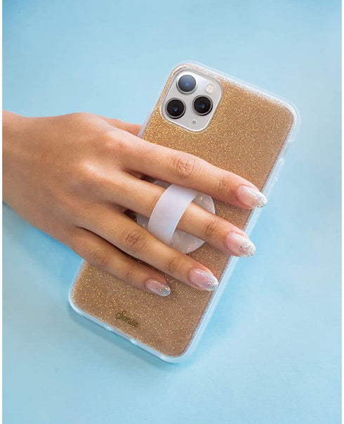 Sonix Silicone Phone Ring - Pearl Tort, White......