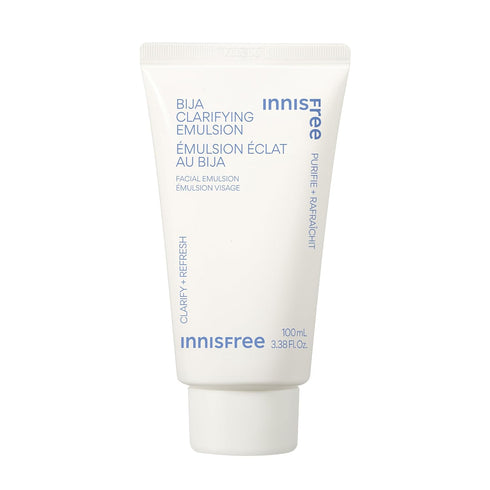 innisfree Bija Clarifying Emulsion with Salicylic Acid and Niacinamide, Korean Skincare Lightweight Face Moisturizer (Packaging May Vary)...