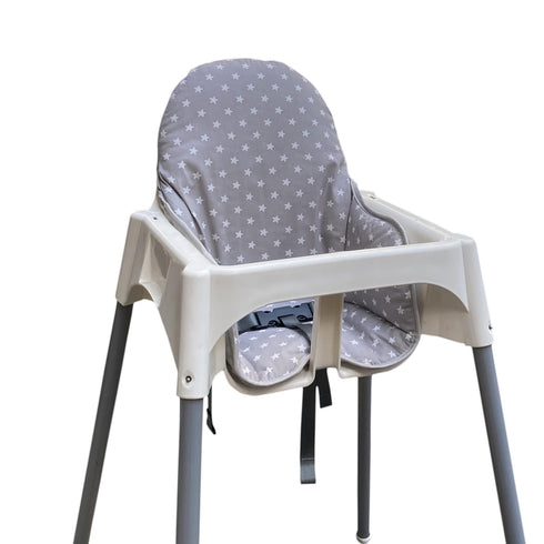 Cotton Seat Covers for IKEA Antilop Highchair,Cotton Surface and Cotton Padded,Forest Pattern Foldable Baby Highchair Cover for IKEA Child Chair C...