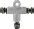 Qiilu ATV 10mm Hydraulic 3 Way Brake Oil Hose Adaptor Pipe Coupling Tee for Motorcycle Motorbike...