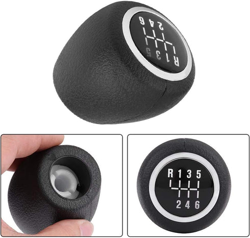 Akozon Chevy Cruze Gear Shift Knob 6 Speed Car Gear Shift Lever Knob Head Manual Shifter Knob for Cruze 2008 2009 2010 2011 2012...