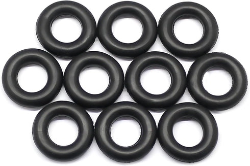 10pcs Bobbin Winder Rubber Tires O Ring Compatible with Sewing Machine Singer 15-91, 66-16, 99K, 128-3,#15287...