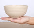 LuckyZone Unbreakable Cereal Bowls - 24 oz Reusable Wheat Straw Bowl Set of 4 - Dishwasher & Microwave Safe - Perfect for Cereal, Soup and Rice - ...