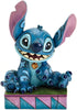 Enesco Disney Traditions by Jim Shore “Lilo and Stitch” Stitch Personality Pose Stone Resin Figurine, 3.75”, Blue...