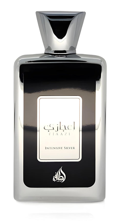 Lattafa Ejaazi Intensive Silver for Unisex Eau de Parfum Spray, 3.4 Ounce...