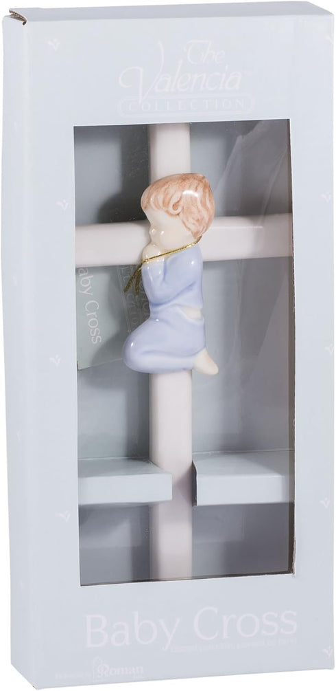 Roman Giftware Inc., Children's Gifts, New Baby, 7.5" H Valencia Praying BOY,Religious, Inspirational, Durable (7x4x1)...