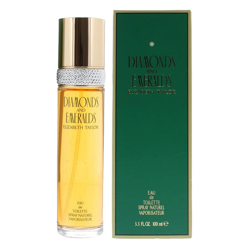 ELIZABETH TAYLOR Diamonds & Emeralds Eau de Toilette Splash, 3.4 Ounce...