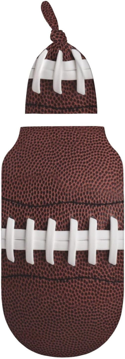 Football Swaddle Blankets Newborn Receiving Blanket Baby Swaddle Wrap Soft Sleeping Sack for Baby Girls Boys...