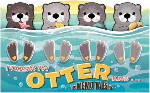 Streamline Imagined Thought You"Otter" Know Memo Tab Set...