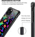 DJSOK Case Compatible with iPhone 12 Pro Max, Ghost Pumpkin Halloween with 4 Corners Shockproof Protection Soft Silicone TPU Bumper and Hard PC Pa...