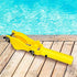 Swimables Algae Gone Swimming Pool Tablet Holder - Algae Stain Remover Tool for Pool Maintenance - for 3 Inch Tablets Yellow...