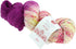 Lana Grossa Hand Dyed Meilenweit 100 Merino Rainbow Yarn, 616 Vipin......