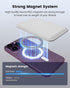 Magnetic Wallet for Apple MagSafe, Card Holder for iPhone 15/14/13/12 Pro Max/Pro/Plus, Unisex, White, Faux Leather......