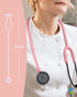 FriCARE Lightweight Stethoscope - Stethoscopes for Nurse Medical Nursing Students - Classic Home Health Diagnostic Kit, StethoMedic Essentials, Li...