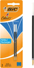 BIC Ballpoint Pen 4 Colours 2 Items Blue......