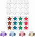 Star Chocolate Mold 2 Pack Candy Silicone Molds Star Shape Gummy Molds Jello Molds Pudding Molds Soap Molds Cookie Molds Fourth Of July Silicone M...