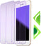 Anti Blue Light Screen Protector for iPhone SE2022 and iPhone SE 2020(Pack of 3) with General Aligner,2.5D Edge 9H Tempered Glass Protective Film ...