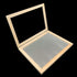 Worown A5 Size Paper Making Screen, Natural Wooden PaperMaking Mould, 7.5 x 10 inch Wooden Paper Making Frame for DIY Paper Craft and Dried Flower...