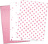 LIAPAWPAW 30 Sheets Pink Tissue Paper for Gift Bags, Metallic Gift Wrapping Tissue Paper Bulk, Cute Polka Dot Star Art Tissue for Girl's Birthday ...