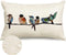 RABUSOFA Outdoor Pillow Covers Waterproof 12x20,Outdoor Bird Lumbar Throw Pillow Cases Small Decorative Pillows for Couch Patio Furniture Polyeste...