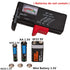 Battery Tester, Universal Battery Checker Small Battery Testers for AAA AA C D 9V 1.5V Button Cell Household Batteries Model BT-168...