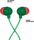 House of Marley Little Bird: Wired Earphones with Microphone, Noise Isolating Design, and Sustainable Materials, Rasta...