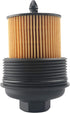 Oil Filter and Cap Assembly, Replace 12605565, PF458G Compatible with Buick Chevy GMC Polaris Ponitac Saturn - LaCrosse Regal Cavalier Cobalt Equi...