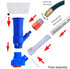 Pool Spa Jet Vacuum Cleaner w/Brush for Frame above Ground/Inflatable Pools, Spa, Hot Tub Vacuuming, Use Water Pressure from Garden Hose to Vacuum...