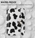 M-Plateau Phone Card Holder, Stick On with Snap Closure 3M Adhesive Leather Phone Wallet Work with iPhone 14 Case and Most Smartphones (Cow Print)...