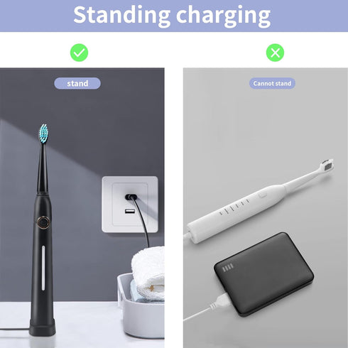 USB Charger for 7AM2M AM105/AM110 Electric Toothbrush, USB Charger Base for Fairywill/Bitvae/Dnsly/Vekkia/Gloridea/Sboly/Electric Toothbrush...