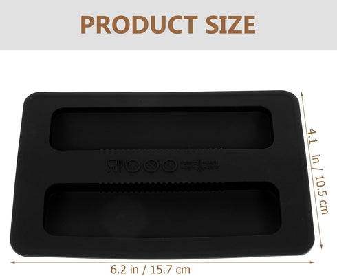 Luxshiny Sandwich Machine Lid Bread Maker Machine Covers Household Toaster Lid Simple Toaster Lid Breakfast Sandwiches Toaster Covers Silica Gel E...