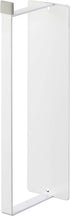 Clothes Magnet Hanger Storage Rack-Small Hanging Organizer | Steel | Laundry, One Size, White...